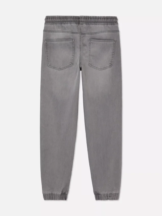 7–15 Jahre | Sweatpant-Jeans mit Umschlag