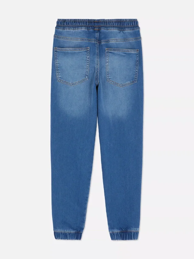 7–15 Jahre | Sweatpant-Jeans mit Umschlag