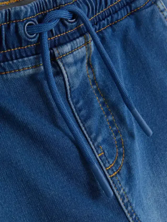 7–15 Jahre | Sweatpant-Jeans mit Umschlag