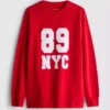 7–15 Jahre | Sweatshirt mit NYC-Slogan