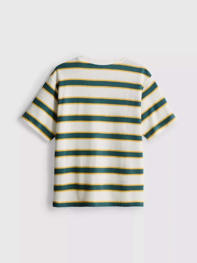 7–15 Jahre | T-Shirt mit Waffelstruktur