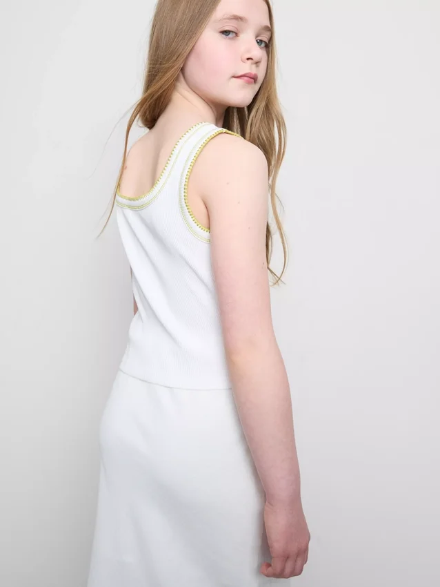 7–15 Jahre | Tanktop mit Kontrastnähten