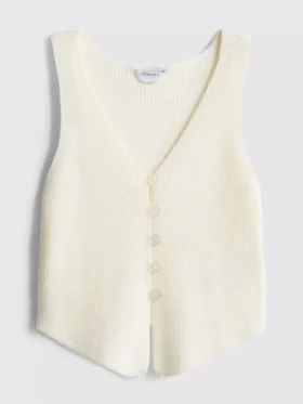 7–15 Jahre | V-Ausschnitt-Strick-Tanktop