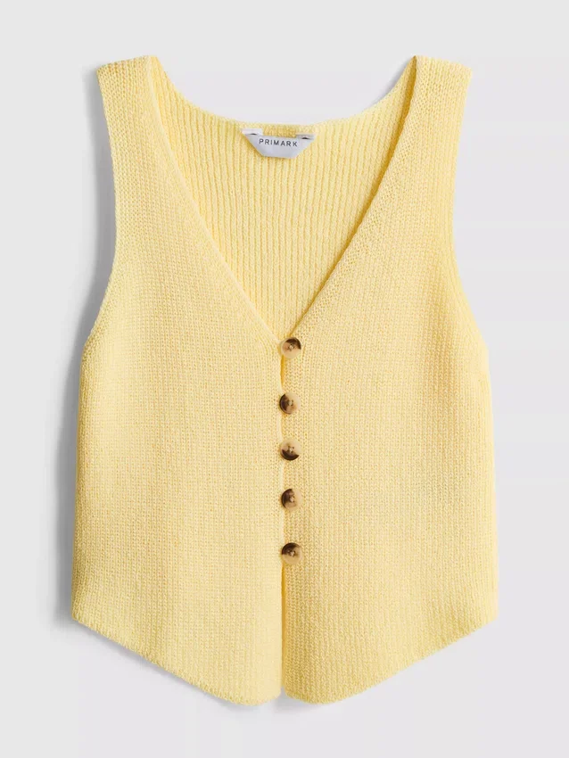 7–15 Jahre | V-Ausschnitt-Strick-Tanktop