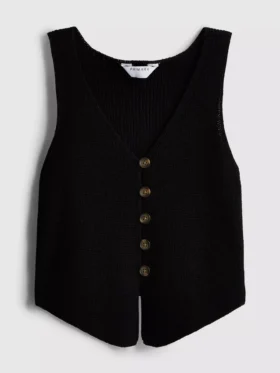 7–15 Jahre | V-Ausschnitt-Strick-Tanktop