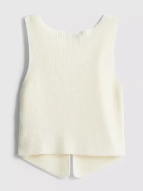 7–15 Jahre | V-Ausschnitt-Strick-Tanktop