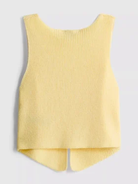 7–15 Jahre | V-Ausschnitt-Strick-Tanktop