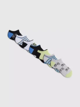 7er-Pack Gaming-Sneaker-Socken mit Grafikmotiven
