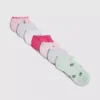 7er-Pack gemusterte Einlegesocken für Schuhe