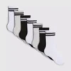 7er-Pack gerippte Sportsocken