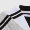 7er-Pack gerippte Sportsocken
