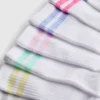 7er-Pack gerippte Sportsocken