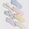 7er-Pack Knöchelsocken mit Fruchtmuster