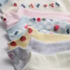 7er-Pack Knöchelsocken mit Fruchtmuster