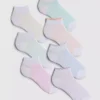 7er-Pack mehrfarbige gestreifte Socken