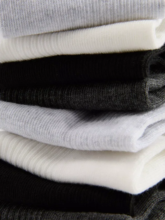 7er-Pack neutrale Sneaker-Socken