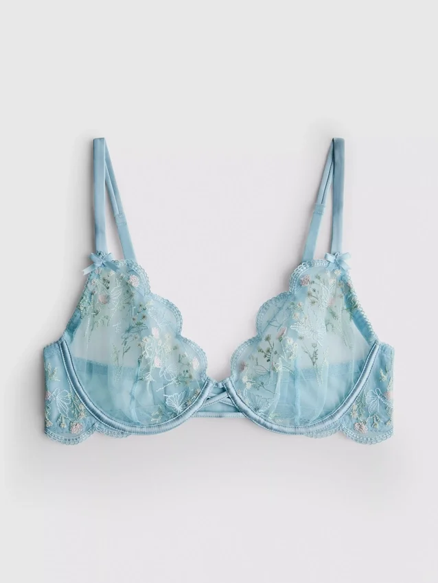A–E-Bügel-BH «Sheer Butterfly»