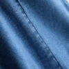 A-Linien-Minikleid aus Baumwoll-Denim