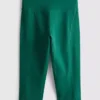 Aktiv-Capri-Leggings mit hoher Taille