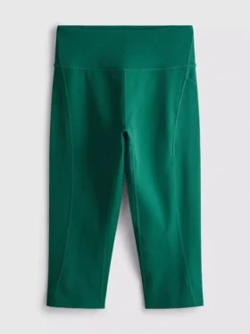 Aktiv-Capri-Leggings mit hoher Taille