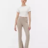 Aktiv-Leggings mit hoher Taille und ausgestelltem Bein