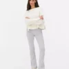 Aktiv-Leggings mit hoher Taille und ausgestelltem Bein
