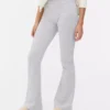 Aktiv-Leggings mit hoher Taille und ausgestelltem Bein