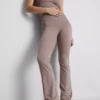 Aktiv-Leggings mit hoher Taille und ausgestelltem Schnitt