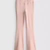Aktiv-Leggings mit hoher Taille und ausgestelltem Schnitt