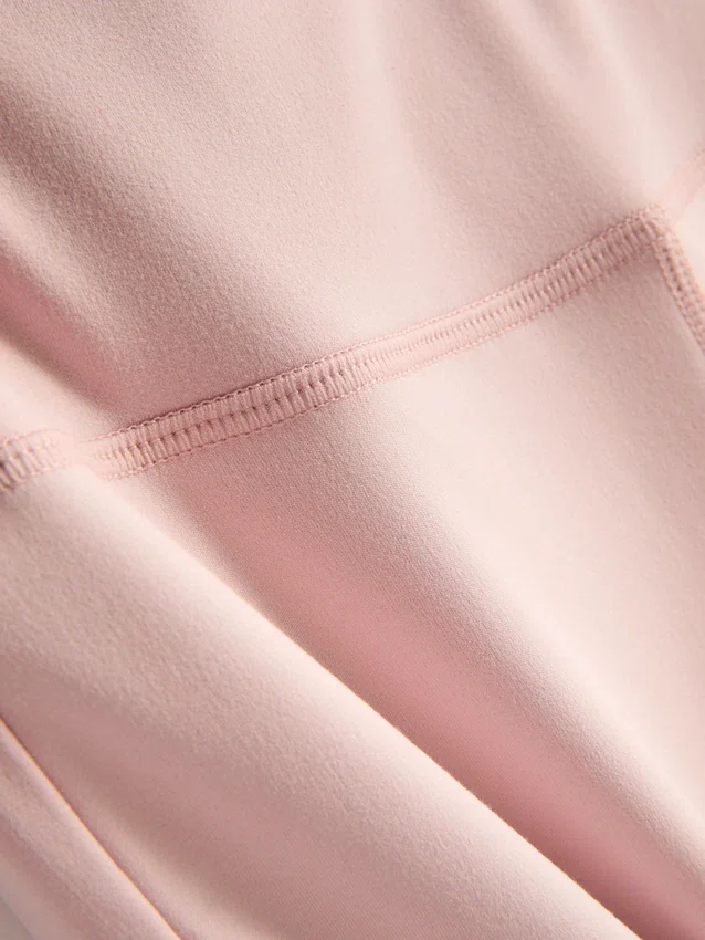 Aktiv-Leggings mit hoher Taille und ausgestelltem Schnitt