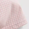 Aktiv-Shorts mit hohem Bund im Gingham-Muster