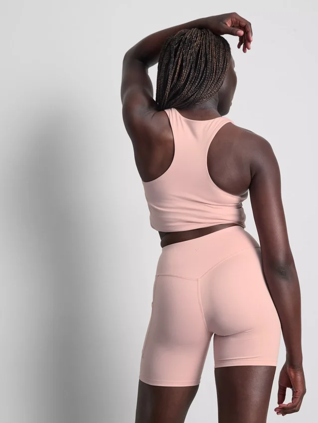 Aktiv-Yoga-Shorts mit hoher Taille