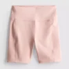 Aktiv-Yoga-Shorts mit hoher Taille