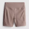 Aktiv-Yoga-Shorts mit hoher Taille