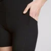 Aktiv-Yoga-Shorts mit hoher Taille und sanftem Halt