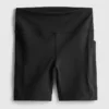 Aktiv-Yoga-Shorts mit hoher Taille und sanftem Halt