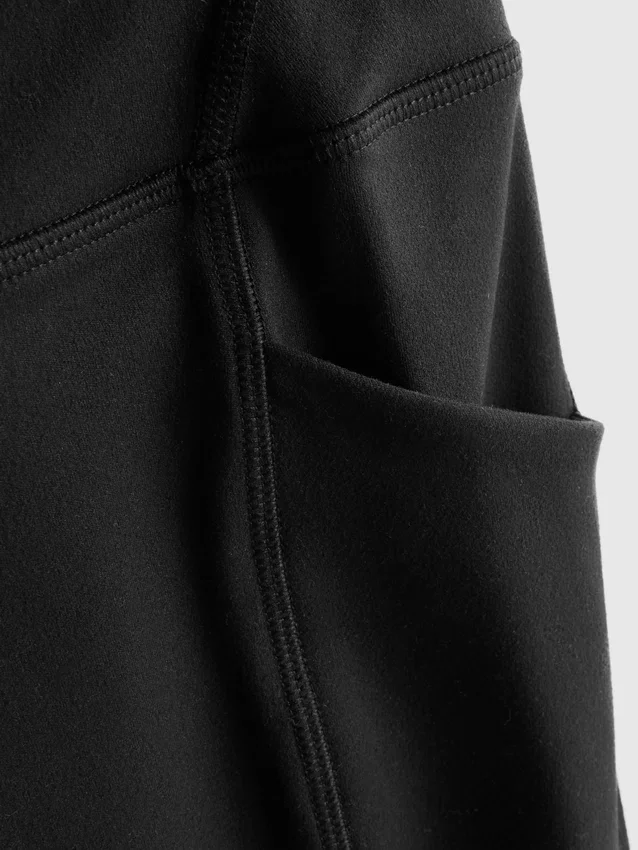 Aktiv-Yoga-Shorts mit hoher Taille und sanftem Halt