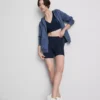 Aktiv-Yoga-Shorts mit mittlerer Leibhöhe und sanfter Stützfunktion