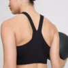 Aktives Crop-Top mit V-Ausschnitt und sanfter Stützfunktion