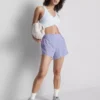 Aktivshorts mit Mesh-Einsatz