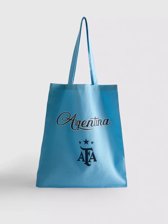 Argentinien-Fussball-Canvas-Tragetasche