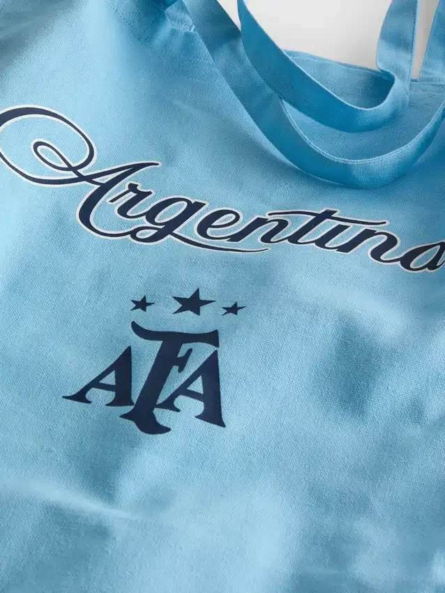 Argentinien-Fussball-Canvas-Tragetasche