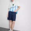 Argentinisches Fussballtrikot mit Kragen