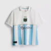 Argentinisches Fussballtrikot mit Kragen