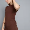 Asymmetrisches Crinkle-Top