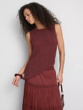 Asymmetrisches Strick-Top von Paula Echevarría