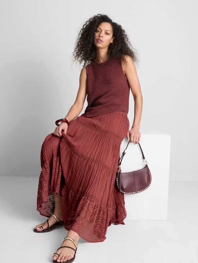 Asymmetrisches Strick-Top von Paula Echevarría