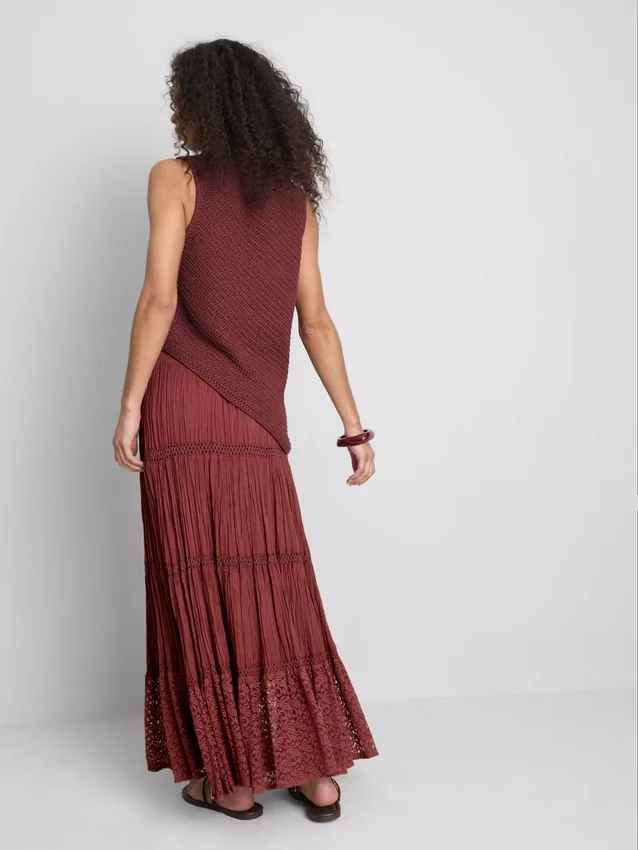 Asymmetrisches Strick-Top von Paula Echevarría