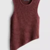 Asymmetrisches Strick-Top von Paula Echevarría