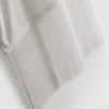 Asymmetrisches T-Shirt aus Baumwolle mit Fransen